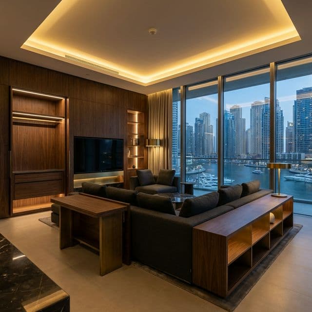 Custom furniture in Dubai Marina