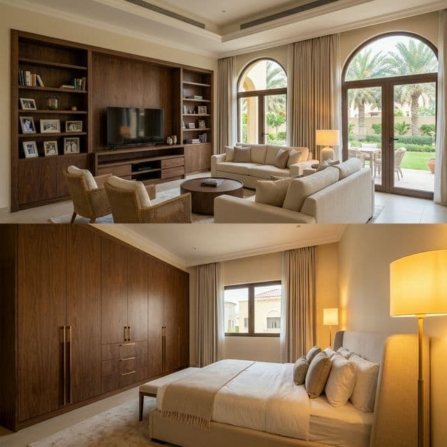 Custom furniture in Dubai Hills Estate